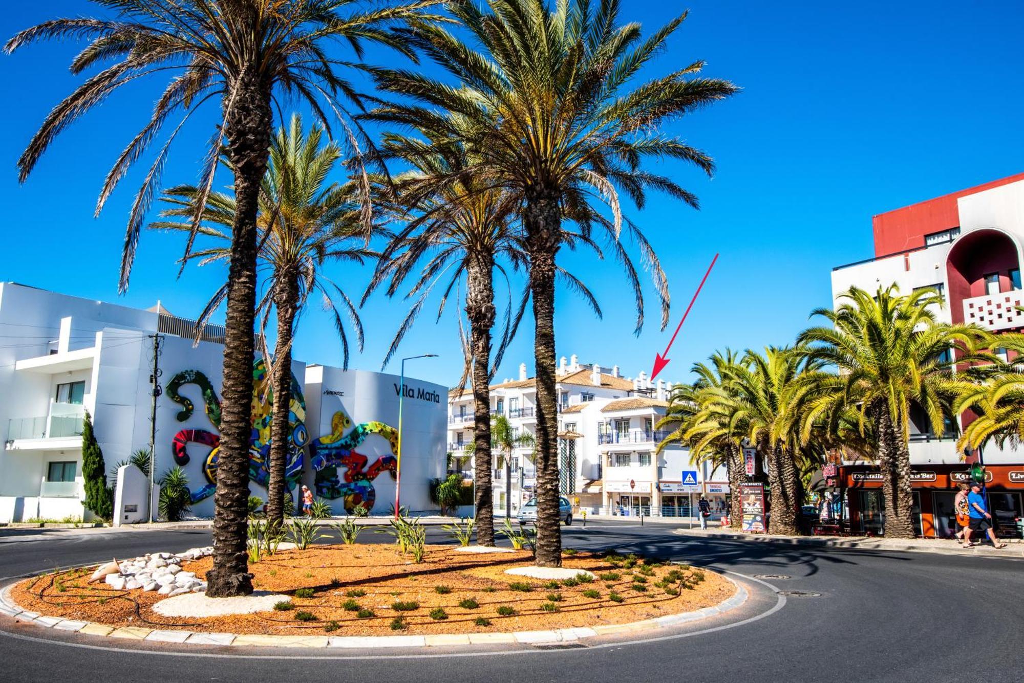 Charm Apartment T2 All With Big Terrace Albufeira Self Check-In المظهر الخارجي الصورة